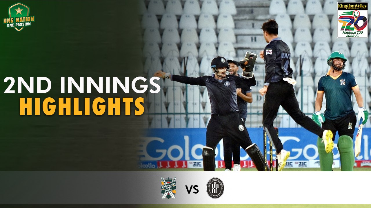 2nd Innings Highlights | Balochistan vs KP | Match 29 | National T20 2022 | PCB | MS2U