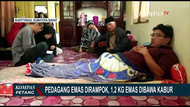 Pedagang Emas Dirampok 4 Penjahat Bersenjata, Kaki Korban Ditembak Hingga Mobilnya Dibakar Pelaku