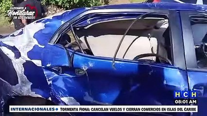 ¡Buscan a conductor de vehículo hallado en las aguas del río Choluteca!