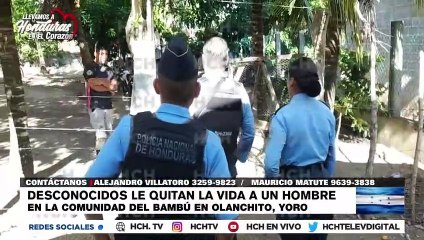 #HCHOlanchito | De varios balazos ultiman a hombre en sector El Bambú