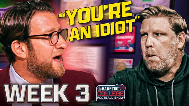 College Football Week 3: Dave Portnoy and Brandon Walker Trade Blows