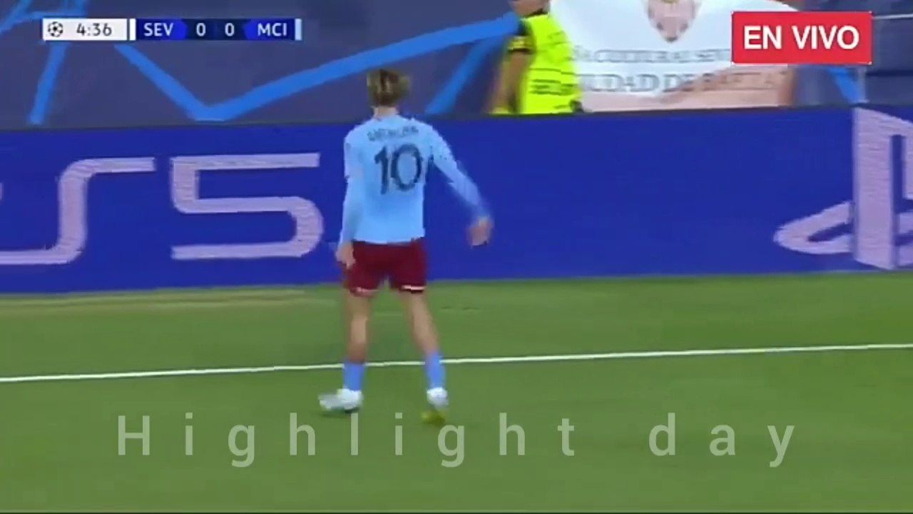 Sevilla vs Manchester City 0-4 highlights - SEVMCI - football - highlight