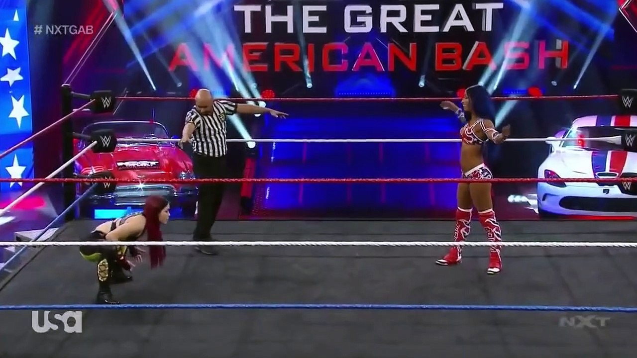 Sasha Banks vs Io Shirai (1/2)