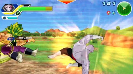 Dragon Ball Z Tenkaichi Tag Team MOD Ultimate Sagas Legent broly Vs Jiren Remake