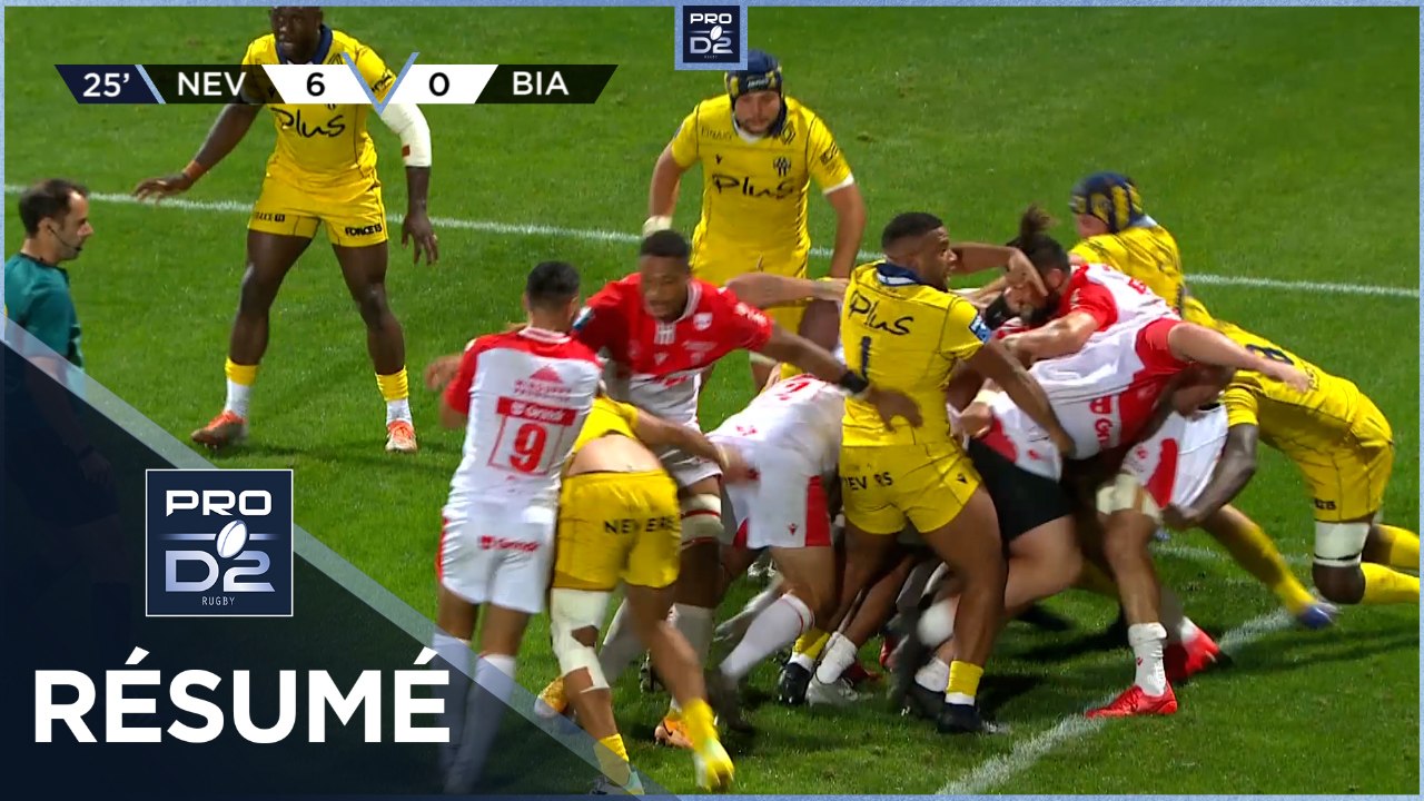 PRO D2 - Résumé USON Nevers-Biarritz Olympique: 22-22 - J04 - Saison 2022/2023