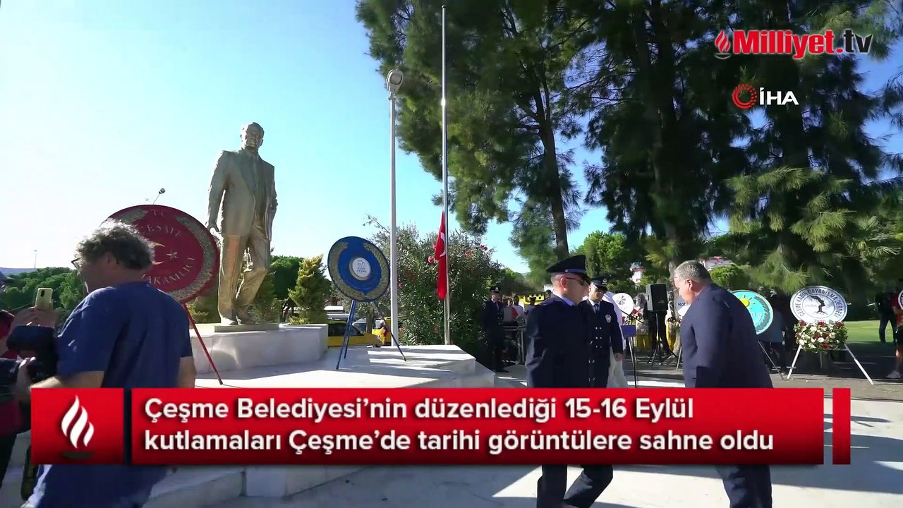 Çeşme’de görkemli 100. yıl kutlaması