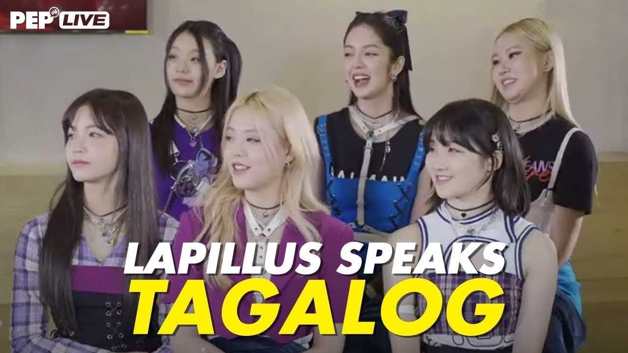 Lapillus learns Filipino words! | PEP Live Choice Cuts