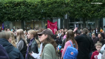 Стокгольм: протесты против расизма и популизма