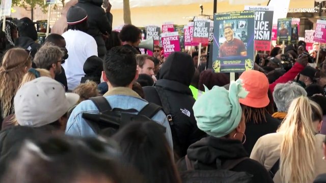 Манифестации BLM в городах Великобритании