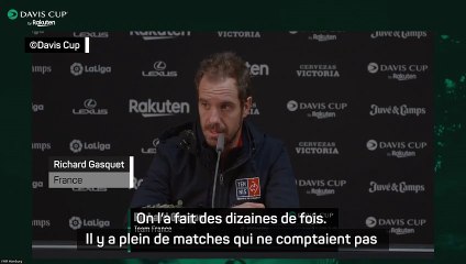 Coupe Davis - Gasquet : "Ça s'est joué à des points près..."