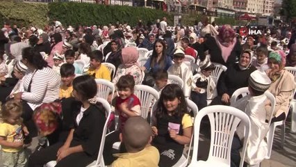 Gaziosmanpaşa'da bin 612 çocuğa özel sünnet şöleni gerçekleştirildi
