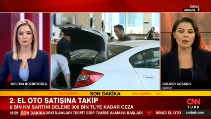 6 bin kilometre şartını ihlal edenlere para cezası yolda