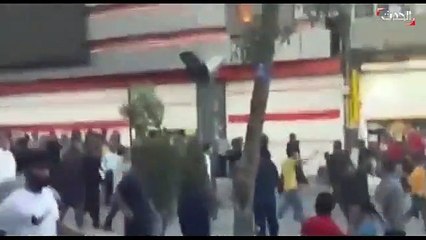 تظاهرات في مدينة سنندج عاصمة كردستان تهتف ضد النظام الإيراني بعد مقتل الشابة الكردية مهسا_أميني - إيران - الحدث
