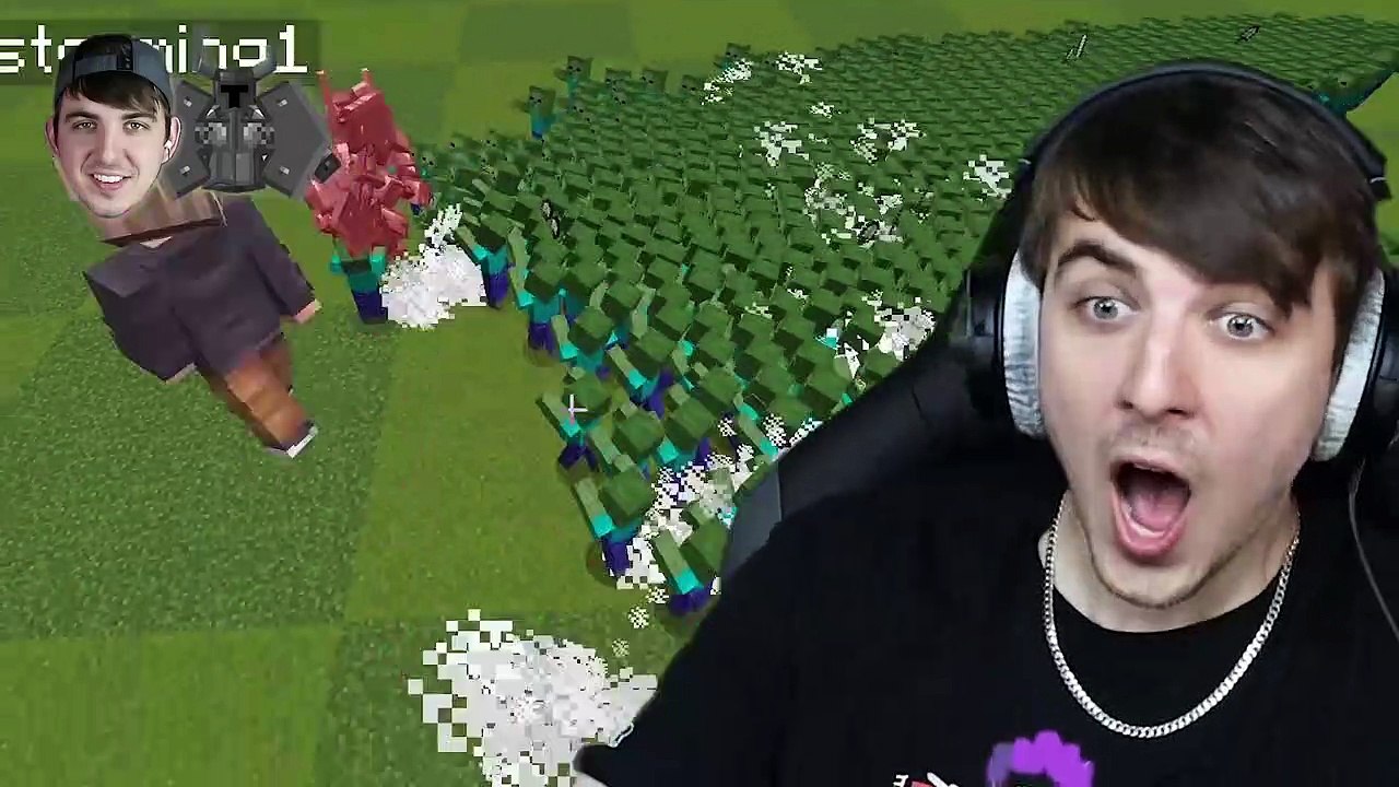 10,000 Zombies vs Mutant Wither! -mrbeast -mrbeastgaming - video ...