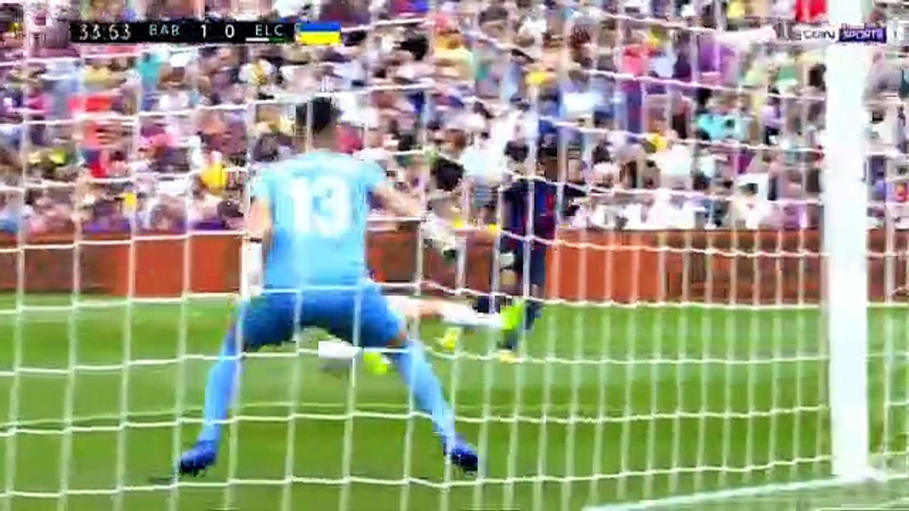 أهداف برشلونة و التشي 3-0