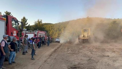 Eskişehir haberi | Eskişehir'de çıkan orman yangını kısmen kontrol altına alındı
