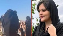 İran'da başörtüsü yüzünden öldürülen kadının cenazesinde tüm kadınlar başörtülerini çıkardı