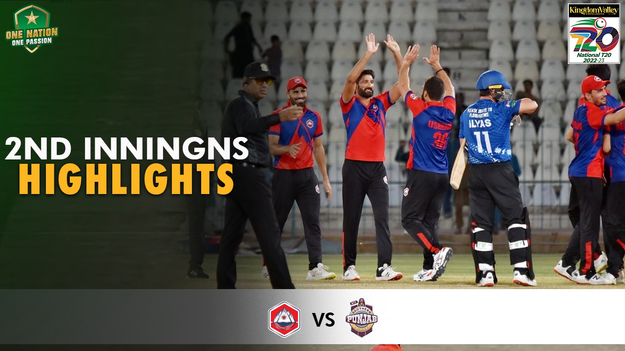 2nd Innings Highlights | Northern vs Southern Punjab | Match 30 ...