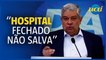 Pestana na TV Alterosa: 'Hospital fechado não salva'