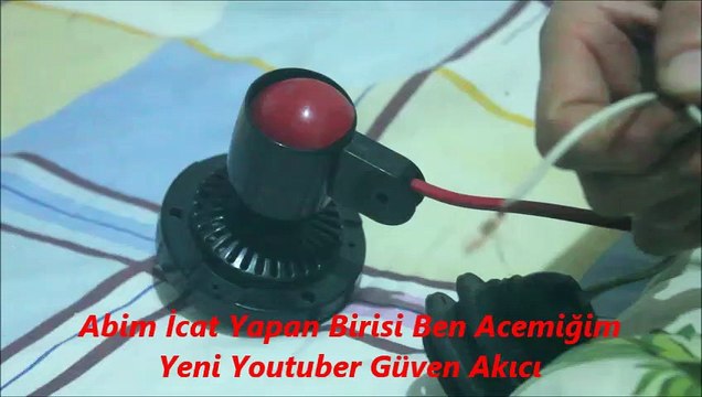 ucuz elektirik enerjisi üretimi küçük dinamodan 220wolt elektirik üretiyor sır yapım