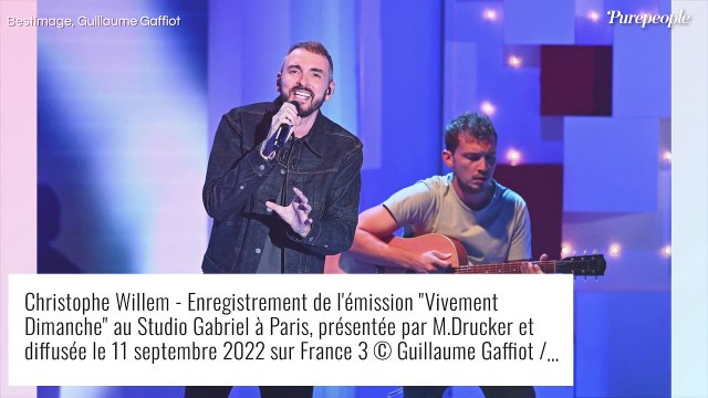 Christophe Willem cash sur sa sexualité : le chanteur parle sans tabou