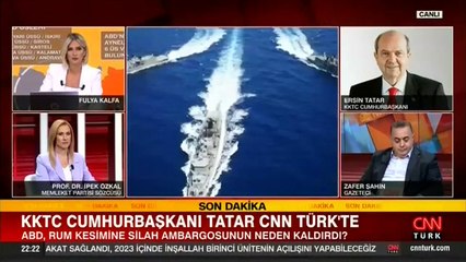 KKTC Cumhurbaşkanı Tatar CNN Türk'te: GKRY'nin silah alabilecek bütçesi yok!