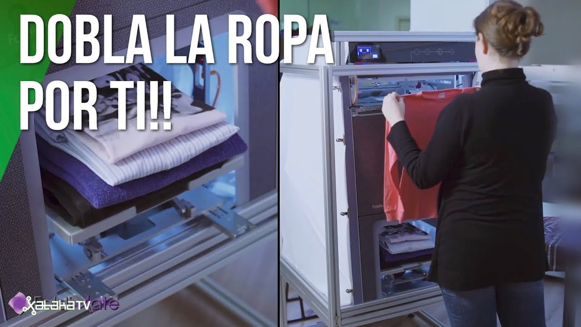 Foldimate DOBLA LA ROPA POR TI!! - Vídeo Dailymotion