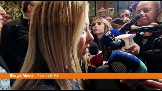 Meloni Sud Italia può diventare hub energetico europeo