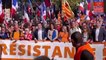 فرنسا - - احتجاجات في باريس اليوم تطالب باستقالة ماكرون وحتى انسحاب البلاد من حلف الناتو - - قريبا سيلتحق ماكرون بجنسون وماريو دراجي