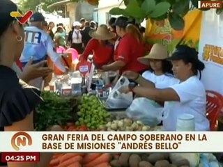 Base de Misiones "Andrés Bello" es beneficiada con 6.5 toneladas de alimentos en el estado Apure