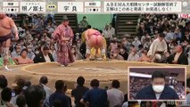 Terunofuji vs Ura - Aki 2022, Makuuchi - Day 6