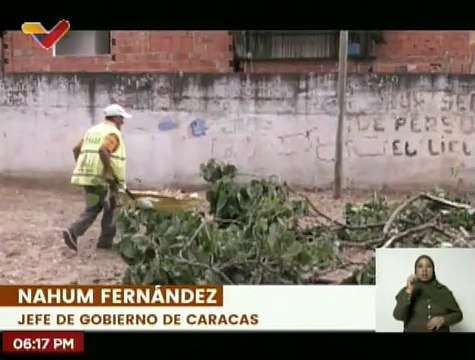 GDC inspecciona los trabajos de recuperación del liceo Juan Lovera, de la parroquia Macarao