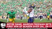 Notre Dame, Marcus Freeman Gets First Win Of Season Over Cal, 24-17