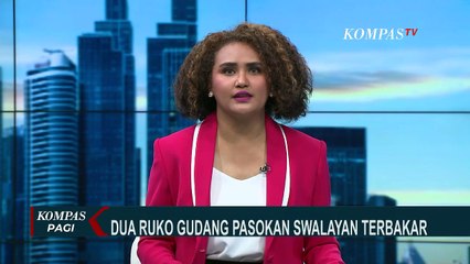 Kebakaran Ruko Penyimpanan Makanan di Medan, Mobil yang Parkir di Depan Ruko Ikut jadi Korban
