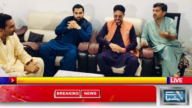 KOT MOMIN: Transport Minister Chaudhry Muneeb Sultan Cheema Arrived At Chaudhry Salim Gujjar Residence