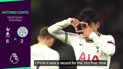 'It was amazing for me!' - Conte thrilled with Son's hat-trick heroics