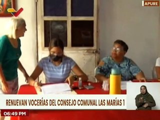 Renuevan vocerías del Consejo Comunal "Las Marías 1" en el estado Apure