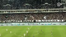 Torcida do Botafogo comemora vitória sobre o Coritiba no Nilton Santos