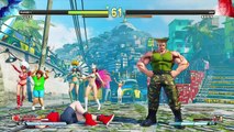 Guile vs Karin (Hardest AI) - Street Fighter V