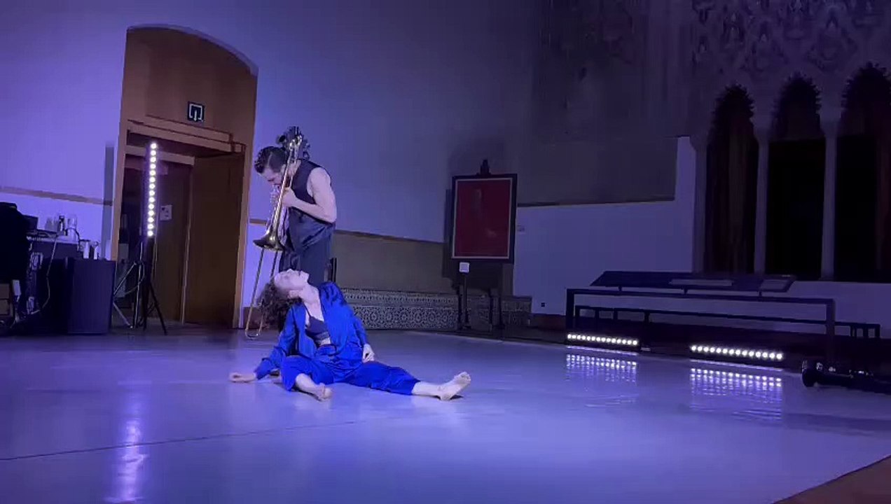 La compañía de ‘Sharon Fridman y Melania Olcina’ actúa en la Sinagoga del Tránsito en 'La Noche del Patrimonio'