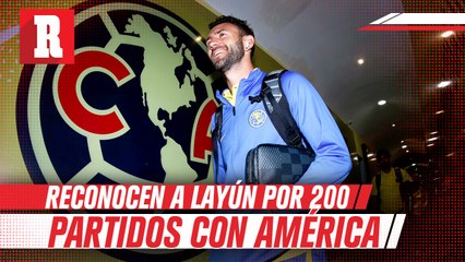 Layún es reconocido por 200 partidos con el América