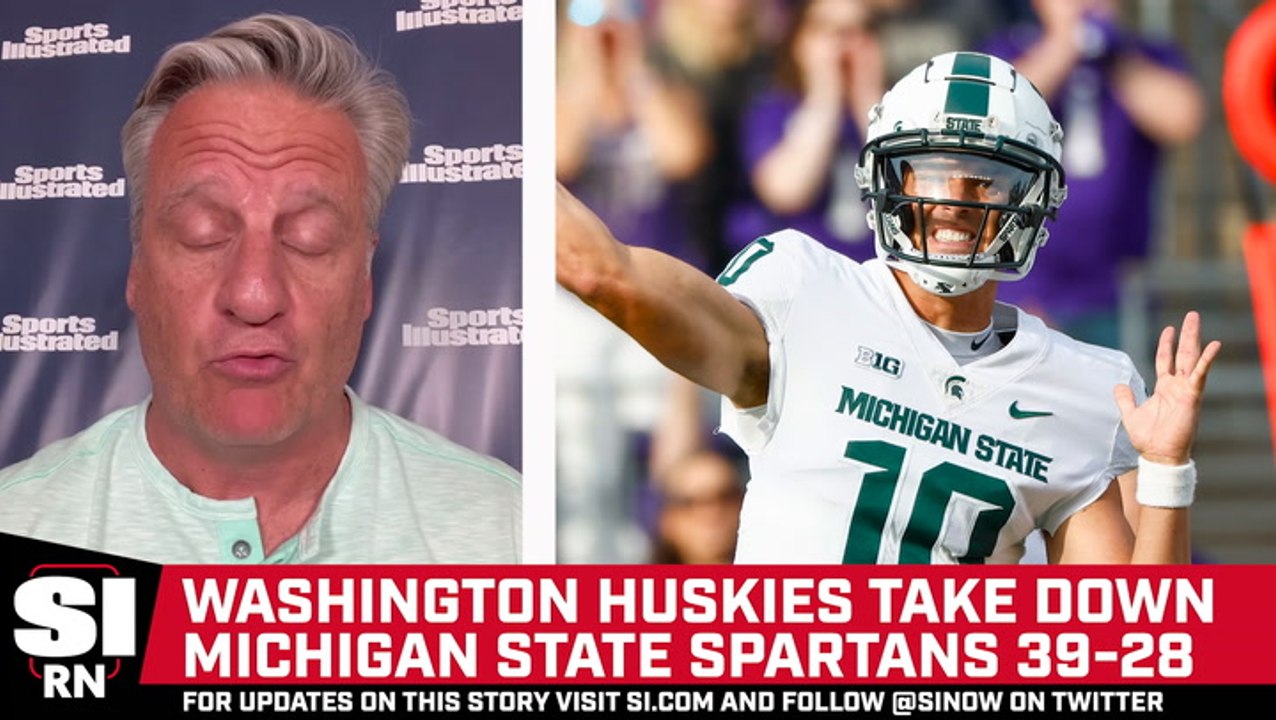 Washington Huskies Take Down Michigan State Spartans 39-28