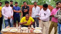 1 मिनट में 20 मोमोज खाओ ₹500 ले जाओ। MOMO EATING CHALLENGE . DUMPLINGS EATING CHALLENGING.