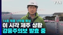 14호 태풍 '난마돌' 북상...이 시각 제주 상황 / YTN