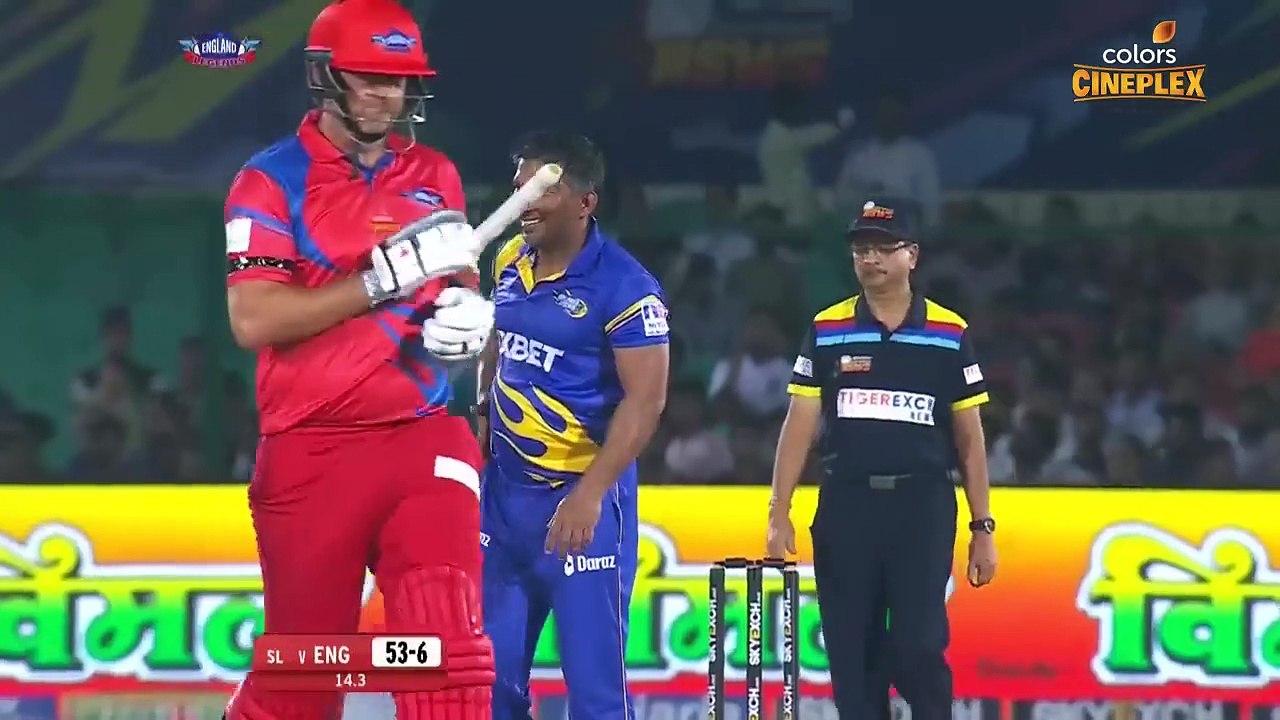 England Legends vs Sri Lanka Legends - Full Match Highlights