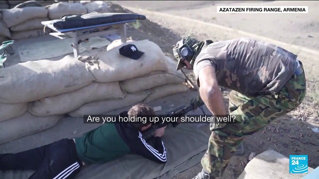 'Since the Azerbaijani offensive, hundreds of volunteers have been joining the training every night'