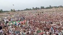 Charsadda jalsa today where once again a sea of people responded to my Haqiqi Azadi Tehreek. What is beyond any doubt is that Pakistan is witnessing a revolution unfolding. We should all ensure it is peaceful and