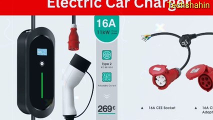 Electric Car Charger Type 2 CEE Plug Techshahin24