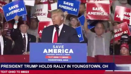 President Trump holds rally in Youngstown, Ohio September 17 2022 Part 2