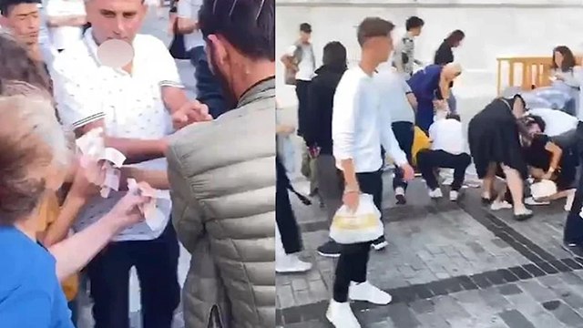 İstanbul’un orta yerinde bir poşet parayı havaya saçtı